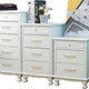 Solid wood drawer chest of drawers bedroom bedside table multi-layer