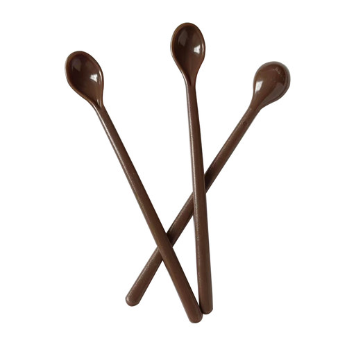 一次性食品级塑料勺子加厚独立包装咖啡迷你勺搅拌棒试吃小勺包邮 - 图3