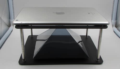 ipad全息3d投影仪伪平板电脑镀膜金字塔立体成像裸眼3d4d悬浮盒 - 图1