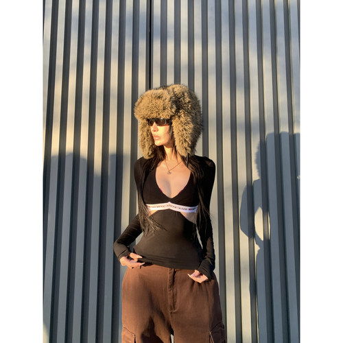 FOURFORTY LOT OF SECRETS TOP 无中生有 显腰细打底衫 - 图2