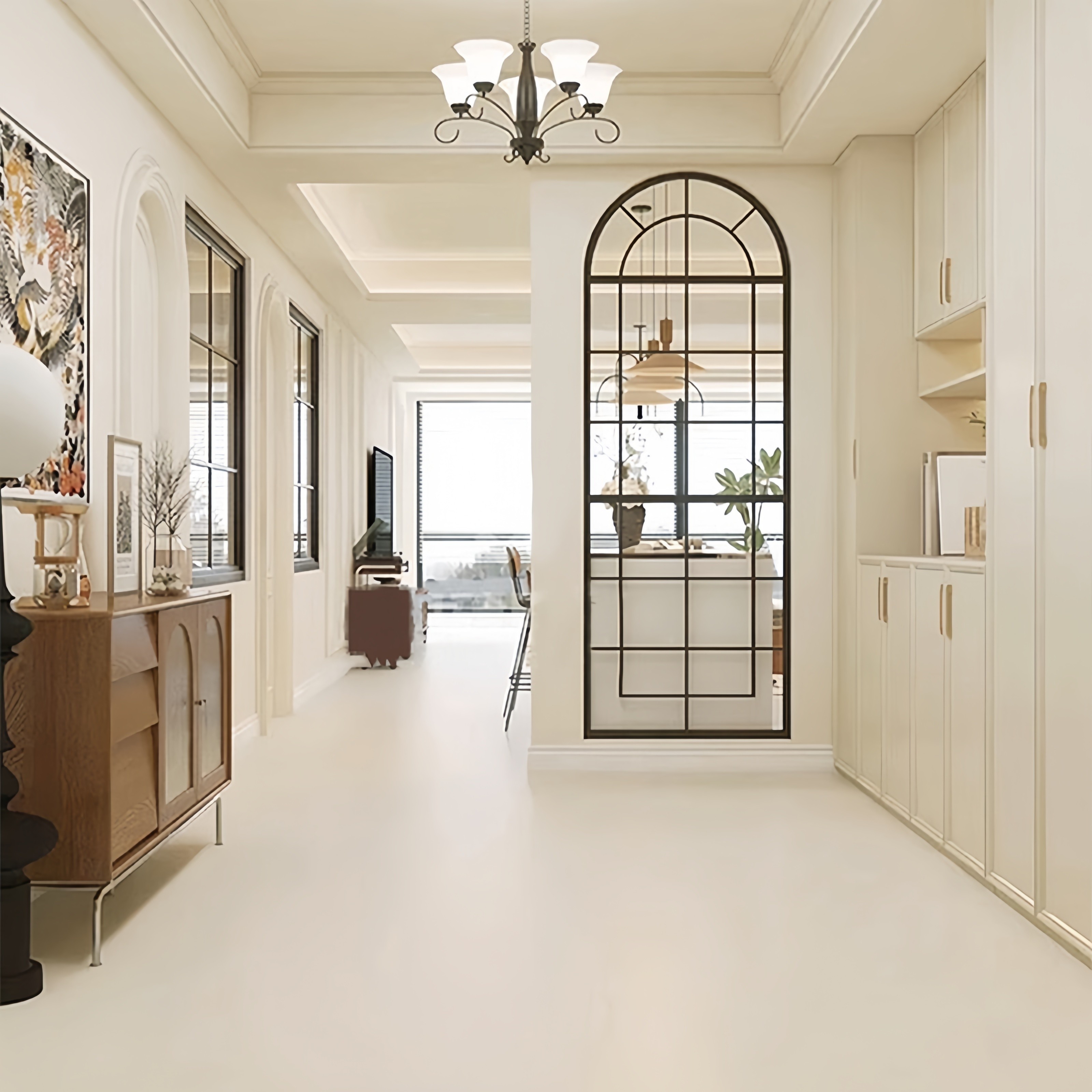 佛山超防污金丝绒柔光砖瓷砖750x1500客厅超白胚奶白色纯色地板砖 - 图0