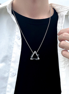 原创高级设计感男潮项链