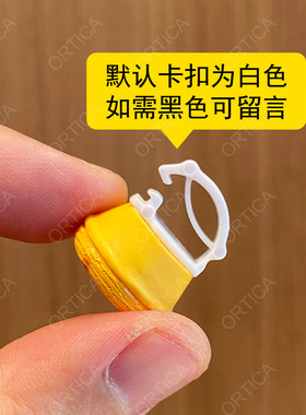 可爱仿真小熊面包立体鞋扣可拆卸