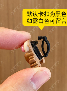 可爱立体卡通搞怪女孩可拆卸鞋扣