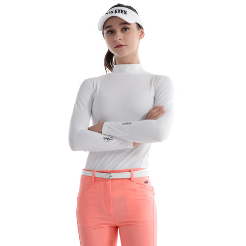 PGM高尔夫女装夏季防晒衣长袖冰丝打底衫女款上衣T恤衣服女士服装 - 图3