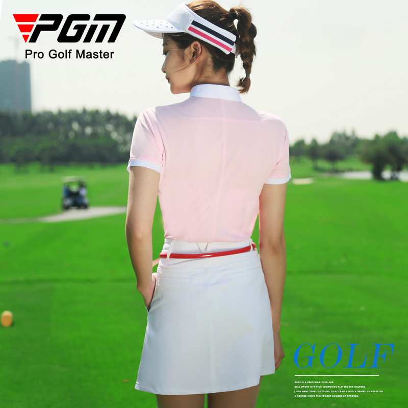 PGM 两件包邮!高尔夫球服装 女士短袖T恤 夏季新款 Golf 球服上衣 - 图2