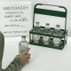 Portable beer basket portable blue foldable