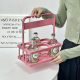 Portable beer basket portable blue foldable