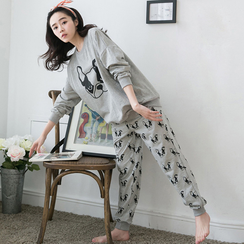 月子服春秋纯棉产后外出睡衣 孕薇家居服套装