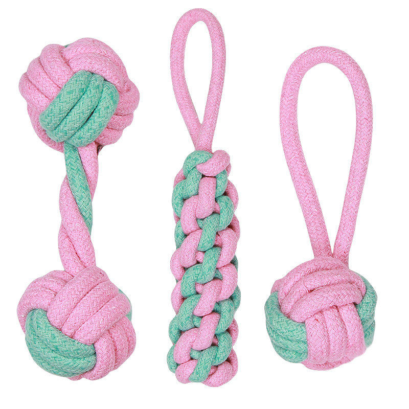 新款宠物绳结玩具小狗狗耐咬磨牙自嗨解闷咬绳球幼犬体力消耗玩具,淘宝优惠券,粉丝福利购,淘宝优惠卷