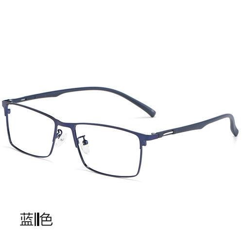 言然商务休闲近视眼镜男款可配度数散光复古大脸素颜神器女眼睛框 - 图1