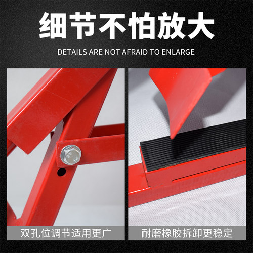 简易摩托车手动拆胎器拆卸式剥胎扒胎机剥离夹小车电动车维修工具 - 图1