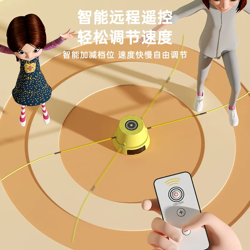 Smart automatic children's jump rope for gym, toy for training for teaching maths