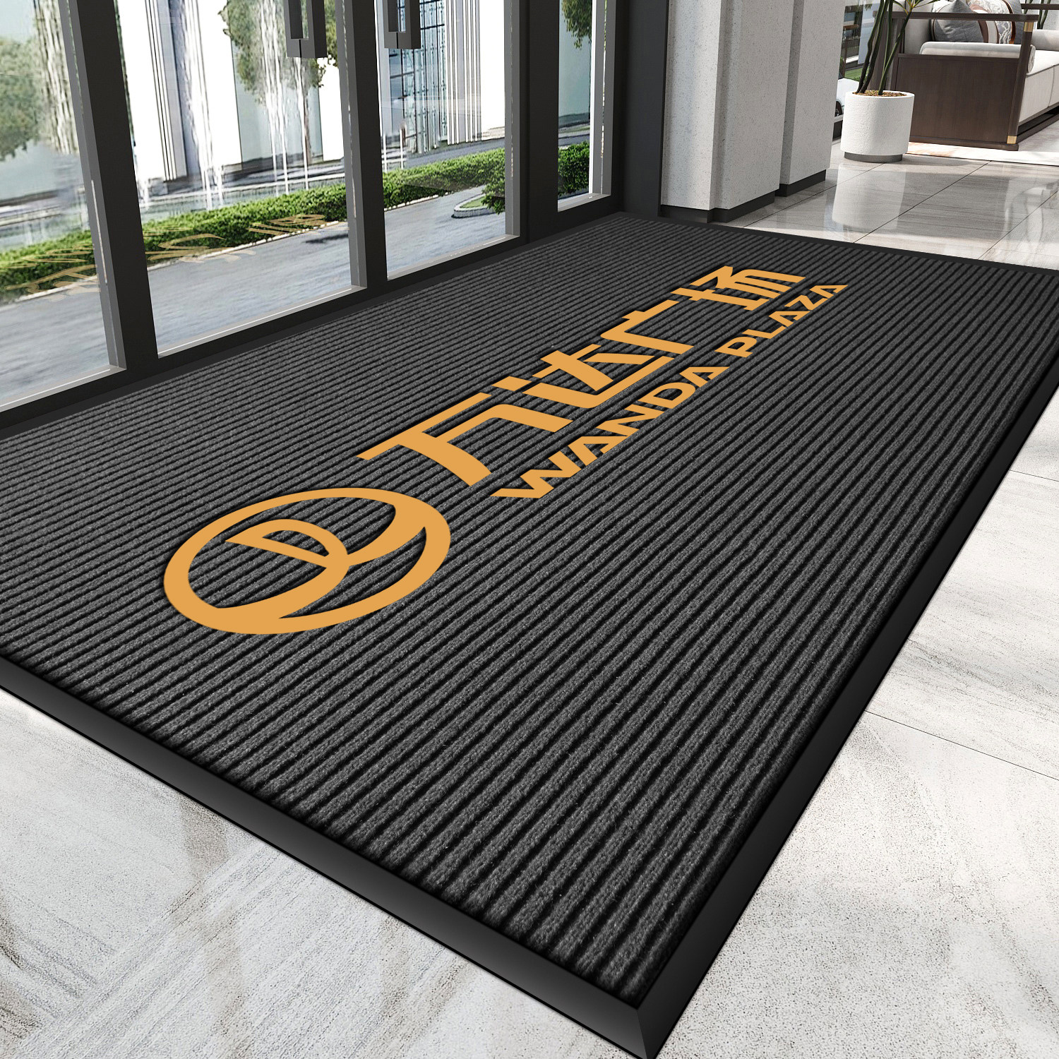 地毯店铺门口防滑商铺大门口进门酒店迎宾门垫吸水红色地垫脚垫,淘宝优惠券,粉丝福利购,淘宝优惠卷