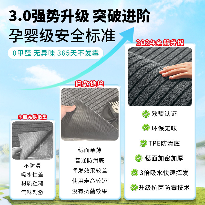 入户门地垫大门口脚垫高级感进门垫进门家用玄关耐脏除尘地毯加厚,淘宝优惠券,粉丝福利购,淘宝优惠卷