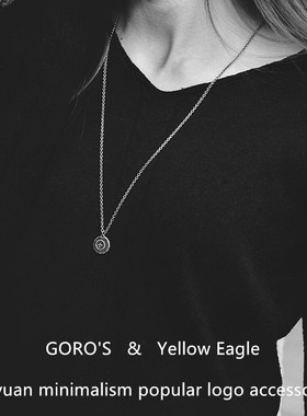 秦渊钛钢飞鹰吊坠项链明星同款