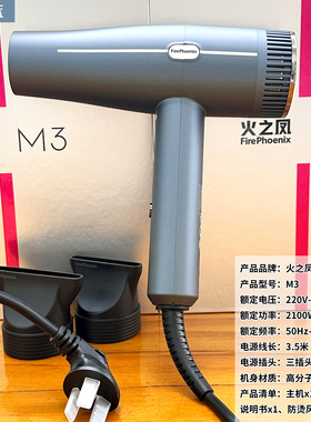 火之凤吹风机M3大功率高速