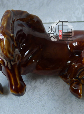 陶瓷动物生肖摆件