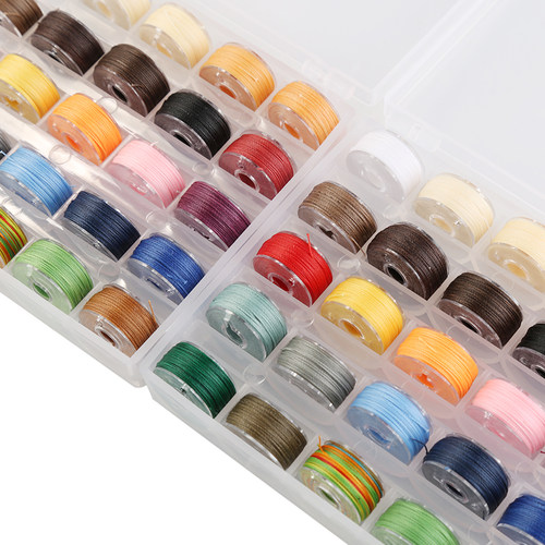 蜡线手工编织diy扁圆南美蜡线0.55多色套装编手绳米珠线手链绳子 - 图3