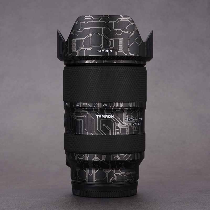 美本堂适用于腾龙28-75mm F2.8 G2贴膜镜头保护膜2875二代贴纸全身膜全包膜机身膜贴皮碳纤维纹改色膜皮肤3M - 图0