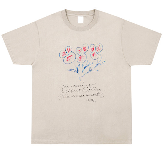 挺哏儿商店T恤男女情侣t恤马蒂斯手稿绘画文艺复古印花艺术纯棉,淘宝优惠券,粉丝福利购,淘宝优惠卷