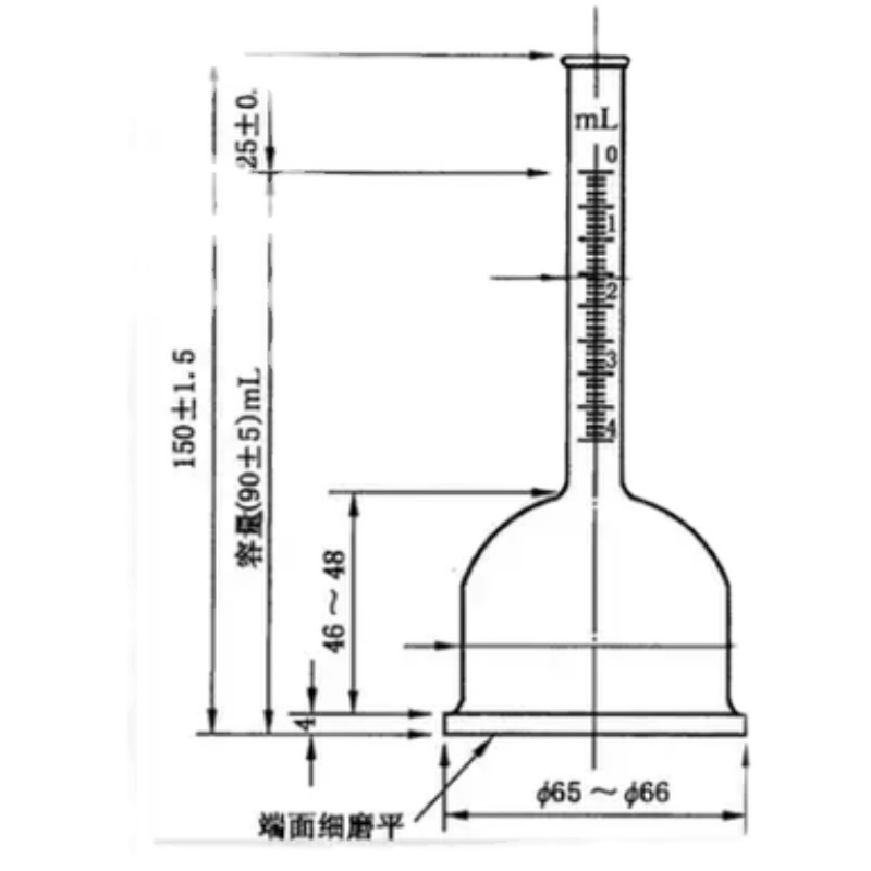 卡斯通管4ml/10ml不透水性试验装置建筑涂料透水性试验漏斗 - 图3