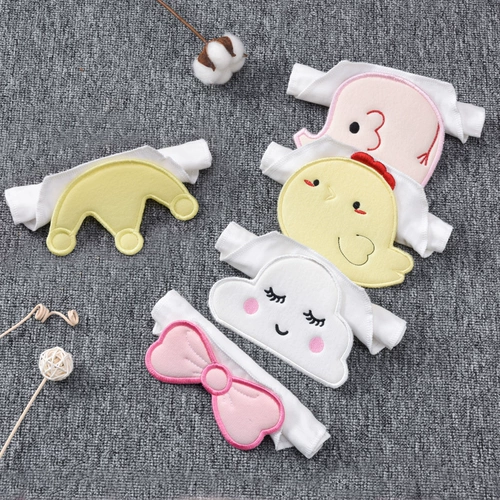 Детское полотенце от пота, хлопковая подушка, большой шарф для детского сада, с вышивкой, 0-1-3-4-6 лет