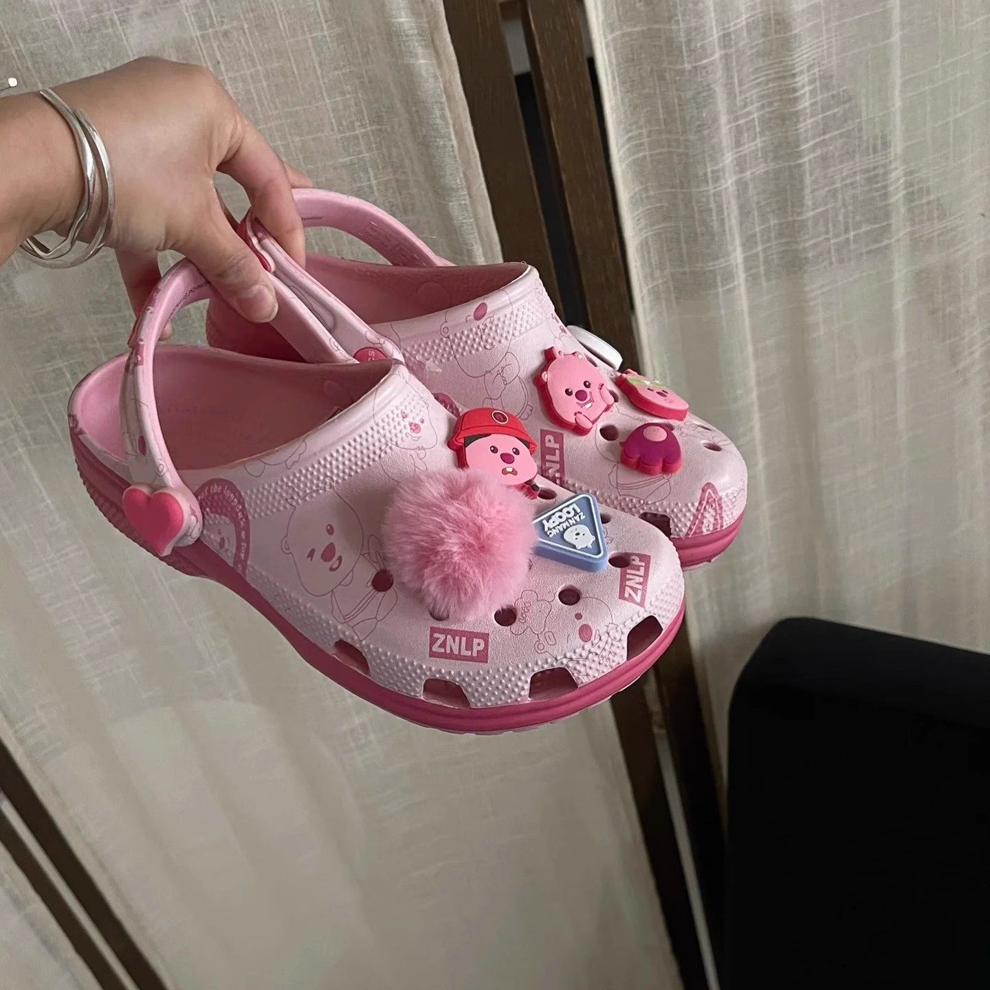 KT猫猫洞洞鞋亲子鞋男童女童儿童海边沙滩凉鞋平底涉水鞋,淘宝优惠券,粉丝福利购,淘宝优惠卷