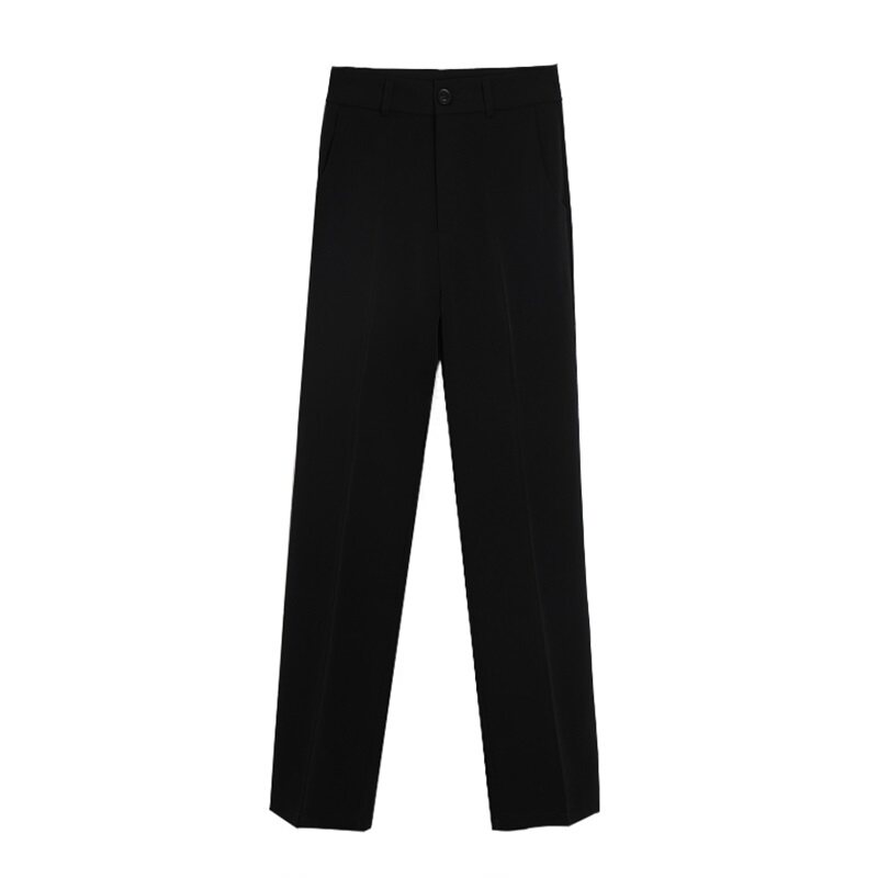 直筒宽松九分夏季垂感显瘦西装裤 小小小李家休闲裤