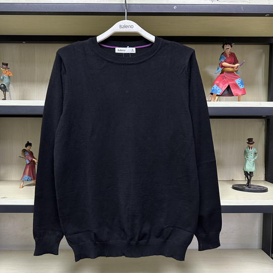 班尼路新款男装圆领秋冬韩潮版舒适保暖套头针织毛衣88105201