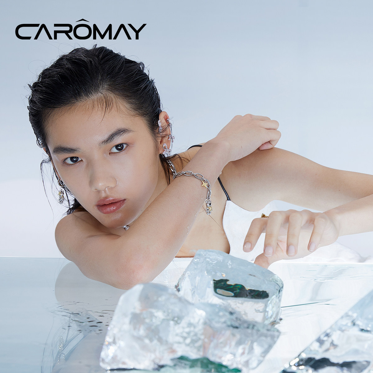 caromay设计师款星吉熊个性女手链 caromay手链