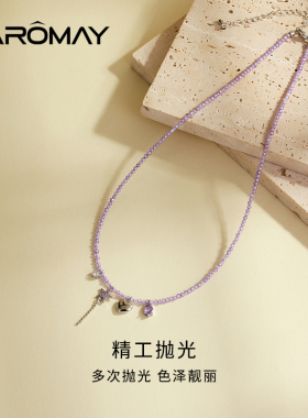 卡洛美星语心愿项链女ins风潮酷百搭锁骨链小众设计高级气质颈链