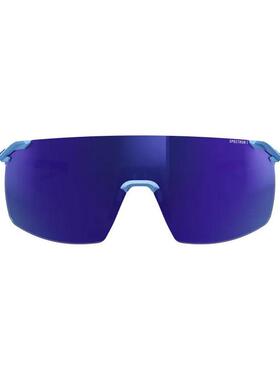 代购JULBO男士太阳镜防雾偏光抗冲击防紫外线无框蓝色镜片轻量