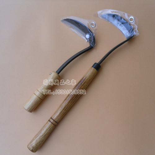 复合钢蛇颈镰锄草镰菜园花园除草农具割草园林园艺工具精细工具 - 图3