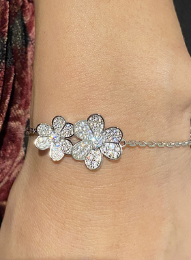 重工珠宝级白富美贵妇超闪手镯