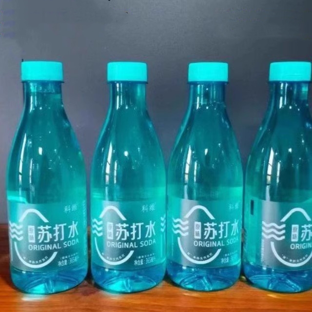 科维苏打水365ml*12瓶明流整箱夏天饮用水原味饮料清爽顺非矿泉水 - 图0