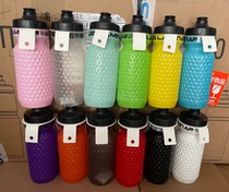 Rich Rhythmic Mountain Road Bike Riding Kettle Sports Fitness Running Squeeze Suction Nozzle Dust Cap Water Cup