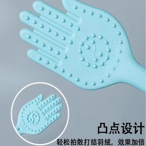 羽绒服拍打神器蓬松干瘪恢复敲晒被子的拍子工具枕头棉服棉花家用 - 图0