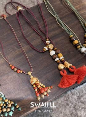 Vita Planet买手店 SWAHILL斯瓦山丘 果实长项链小众设计感毛衣链