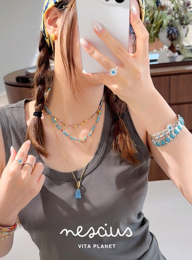 nescius螺纹滴胶手镯金银两色