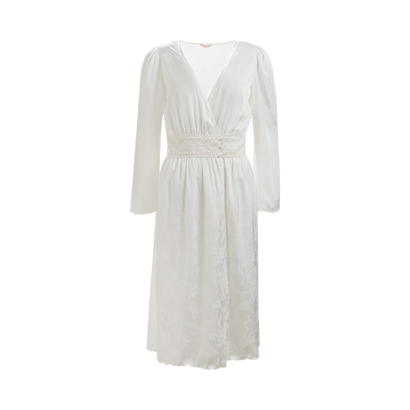 NT夏季薄款性感睡袍女士中长款睡衣裙浴袍家居服可外穿,淘宝优惠券,粉丝福利购,淘宝优惠卷