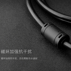 Кабель VGA 绿联vga延长线公对母电脑显示器视频线连接线加长电视屏幕高清线