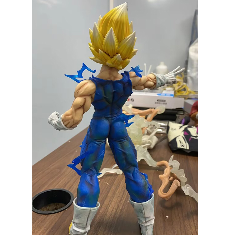 七龙珠GK手办抬手魔化贝吉塔模型摆件龙珠 动漫周边雕像生日礼物 - 图0