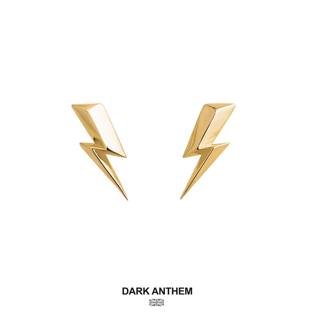 英国dark anthem重音/闪电耳钉 DARK ANTHEM重音品牌店耳钉