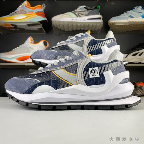 专柜中国李宁2022年秋季休闲鞋情侣92方圆百搭运动鞋AZGS079/047 - 图0