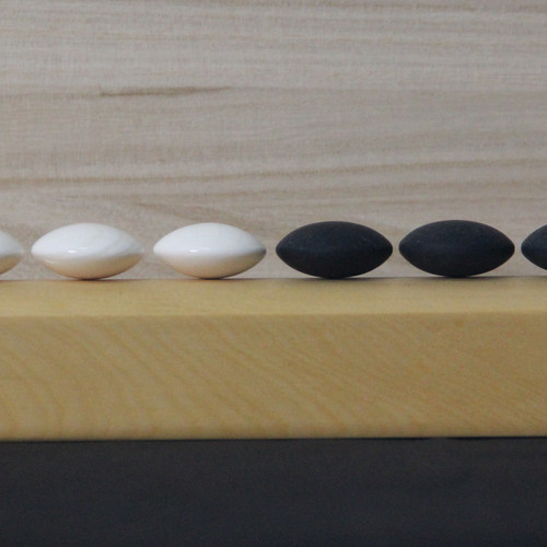 日本蛤碁石日向特制围棋原装进口雪印月印实用印小川碁石围棋礼品 - 图3