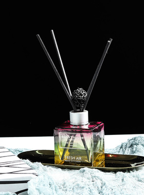 流嫣liuyan浴室无火黑色托盘摆件