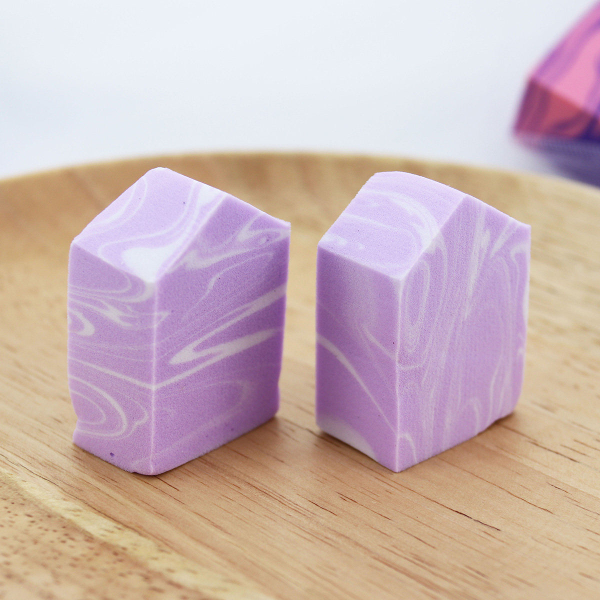 12个小房子粉扑五角长方形海绵干湿两用美容美妆蛋不吃粉化妆工具,淘宝优惠券,粉丝福利购,淘宝优惠卷