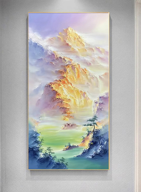 白鹿艺术手绘油画大芬村印象挂画
