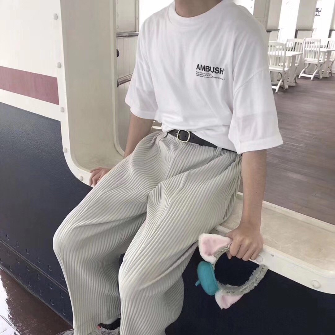 hommeplisse三宅一生褶皱休闲长裤 Narcos Club休闲裤